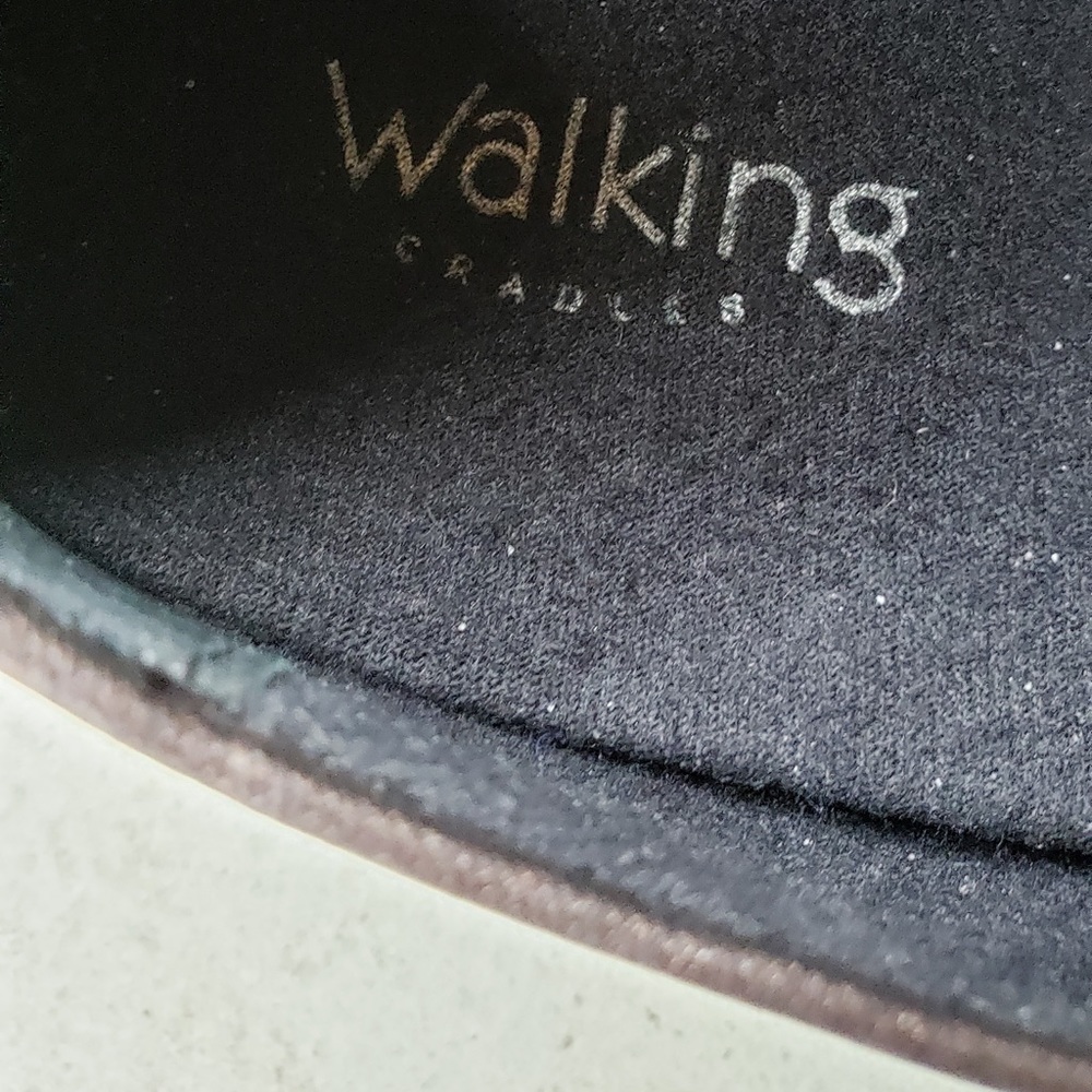 Leather flats